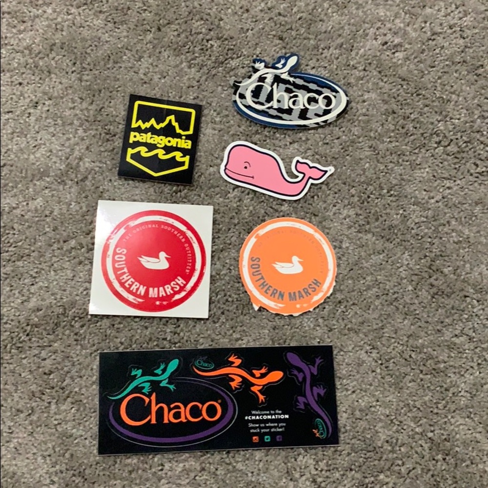 preppy sticker bundle